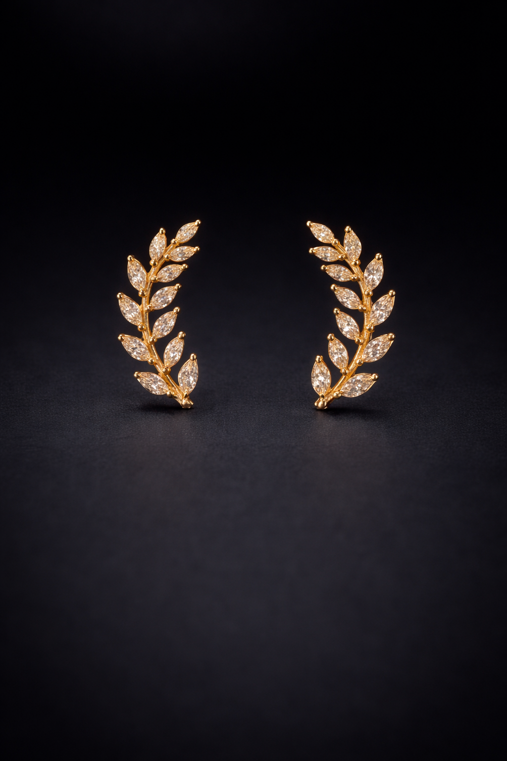 Leaf Bluetooth Side Earrings