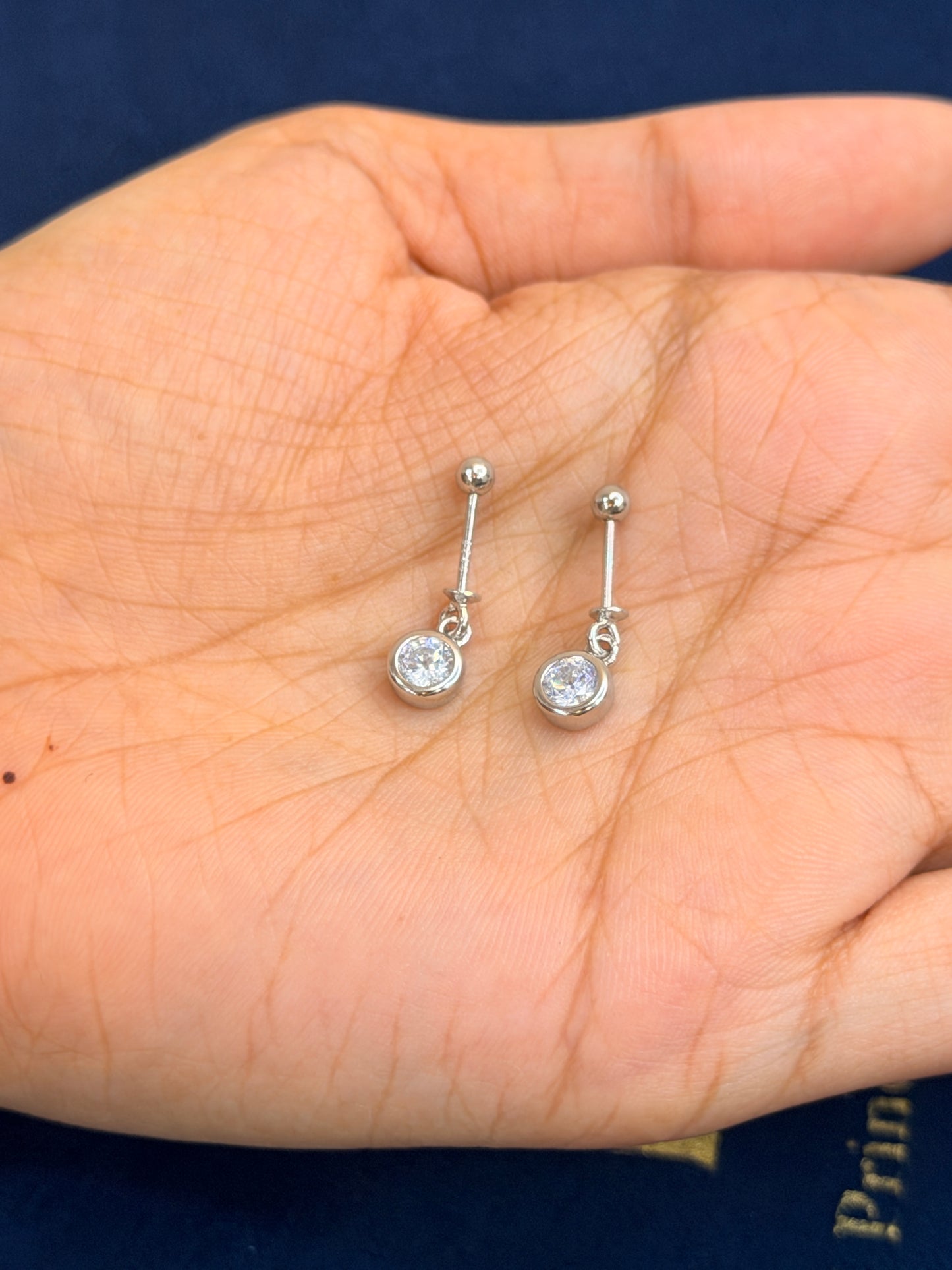 Classic Solitaire Sterling Silver Bugadi