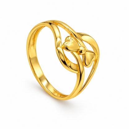 9K Gold Harmony Ring Size 12