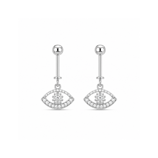 Evil Eye Spark Sterling Silver Bugadi