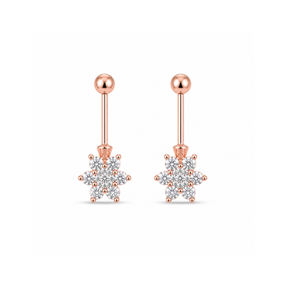 Rose Blossom Sterling Silver Bugadi