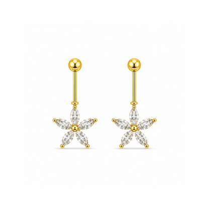 Golden Daisy Sterling Silver Bugadi