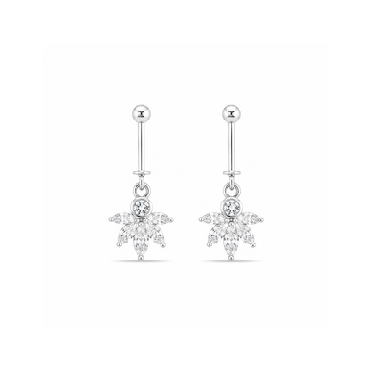 Celestial Bloom Sterling Silver Bugadi