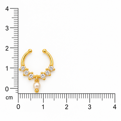 Pearl Blossom Golden Septum