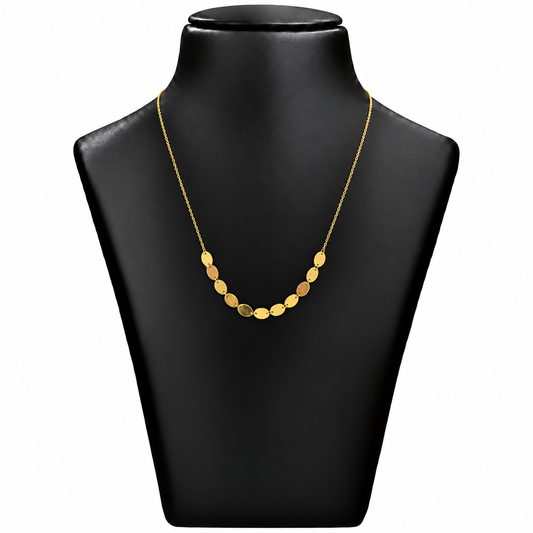 18K Gold Oval Link Chain