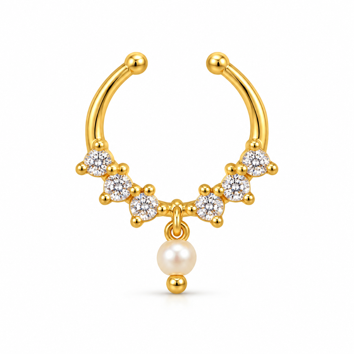 Pearl Blossom Golden Septum