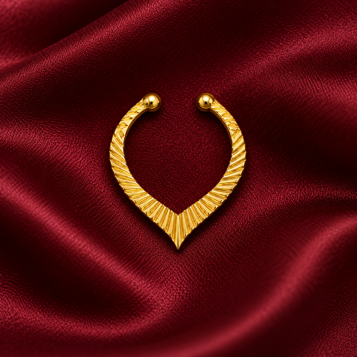 Radiant V-Cut Golden Septum