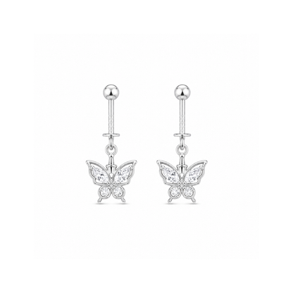 Flutter Grace Sterling Silver Butterfly Bugadi