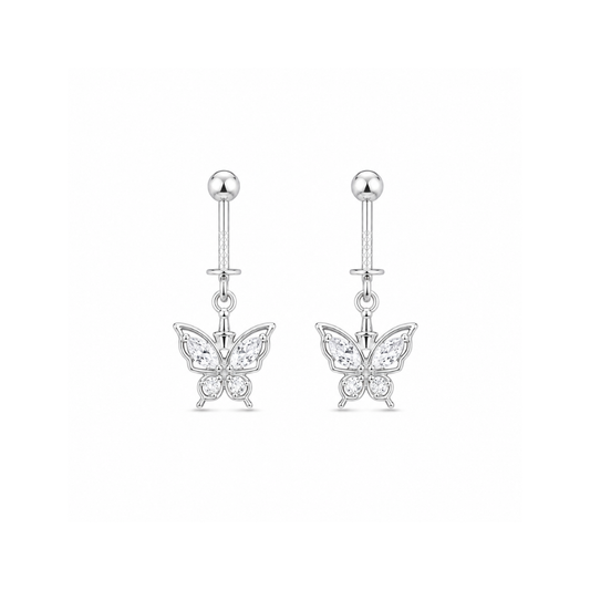 Flutter Grace Sterling Silver Butterfly Bugadi