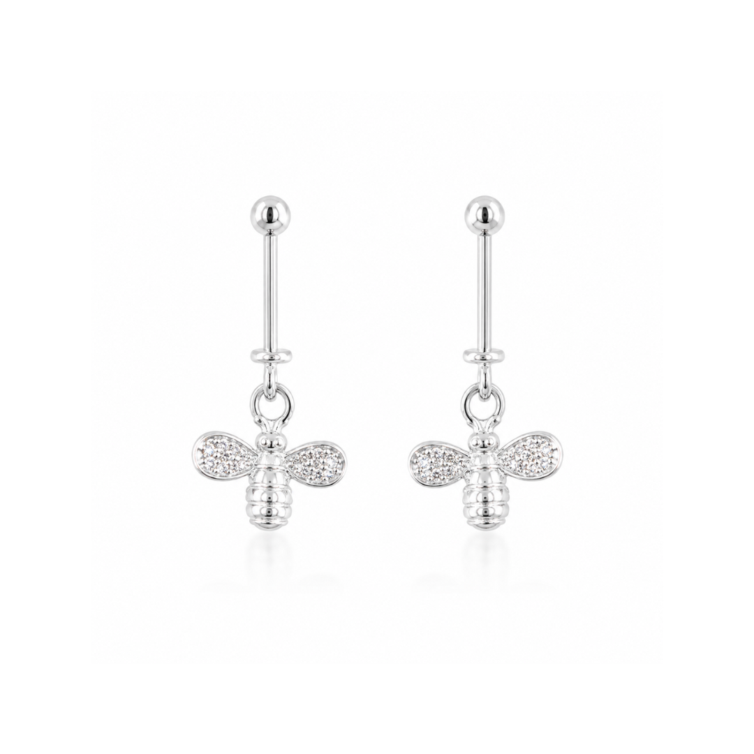 Sparkling Bee Silver Bugadi