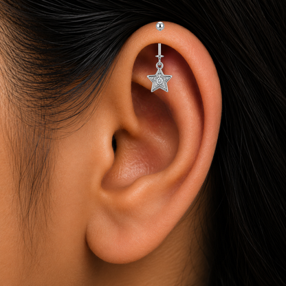 Twinkle Star Sterling Silver Bugadi