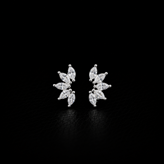 Petal Side Earring-SIDE100