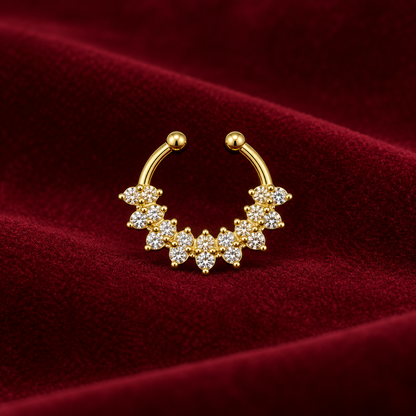 Crystal Blossom Golden Septum