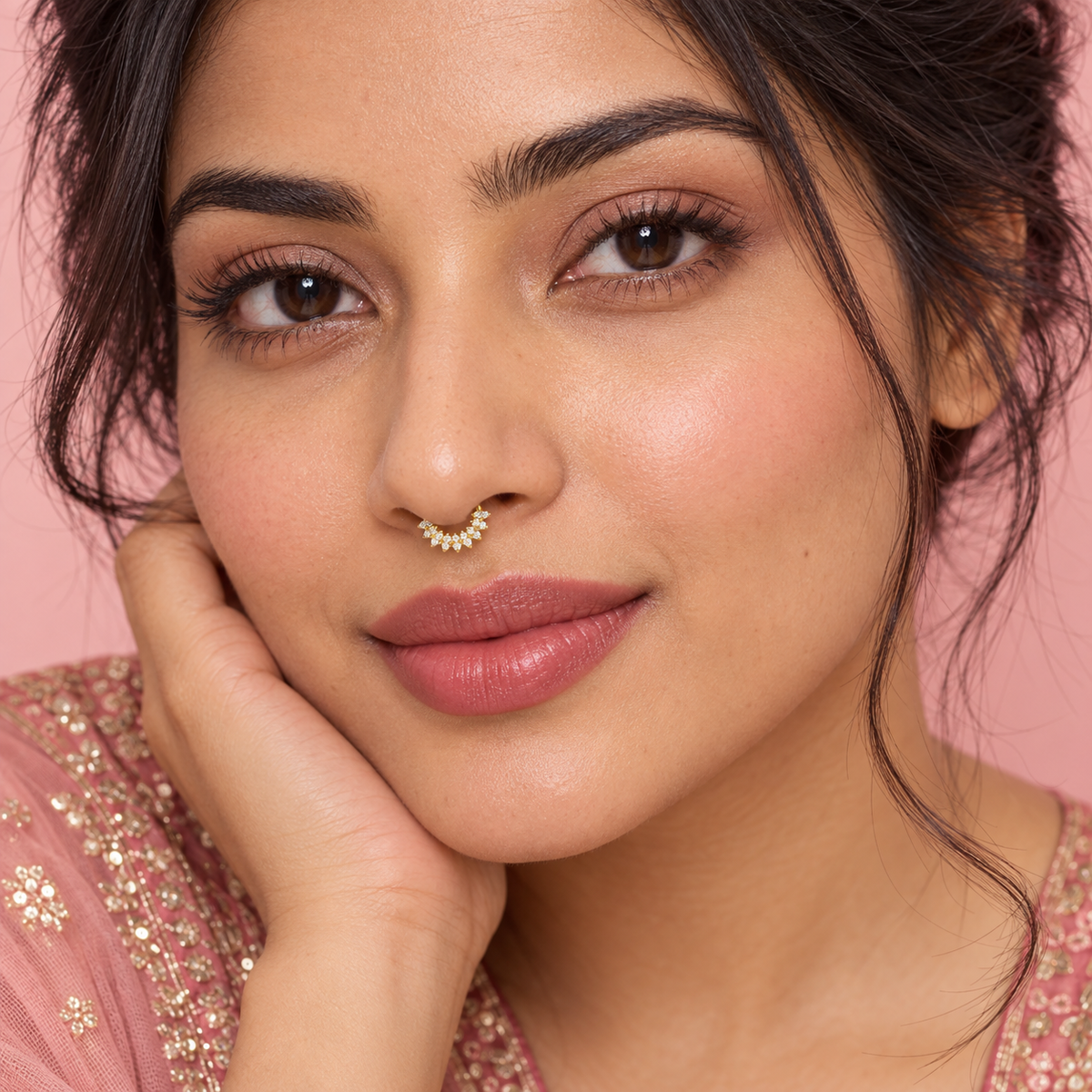 Crystal Blossom Golden Septum
