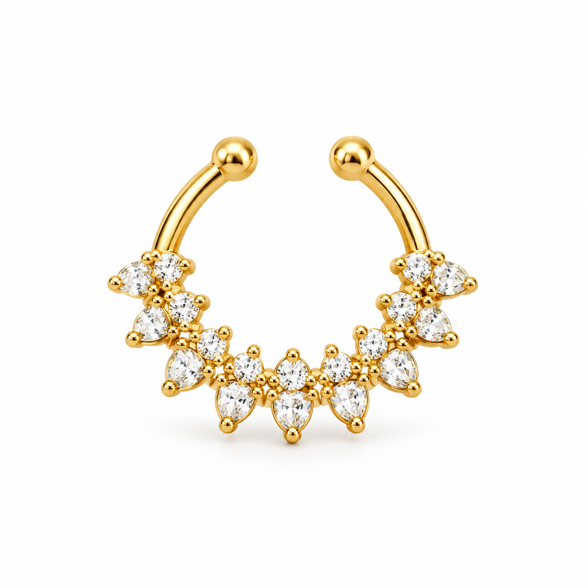 Crystal Blossom Golden Septum