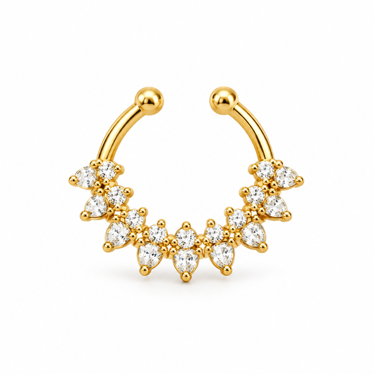 Crystal Blossom Golden Septum