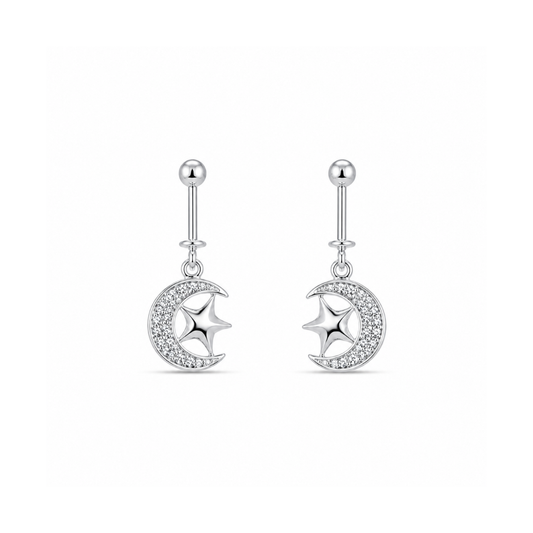 Moonlight Spark Sterling Silver Bugadi