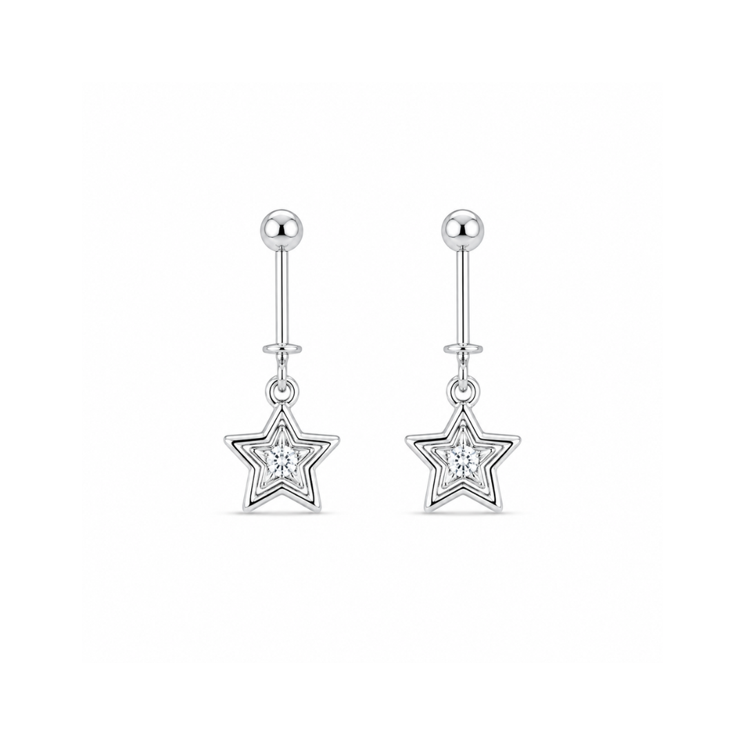 Twinkle Star Sterling Silver Bugadi