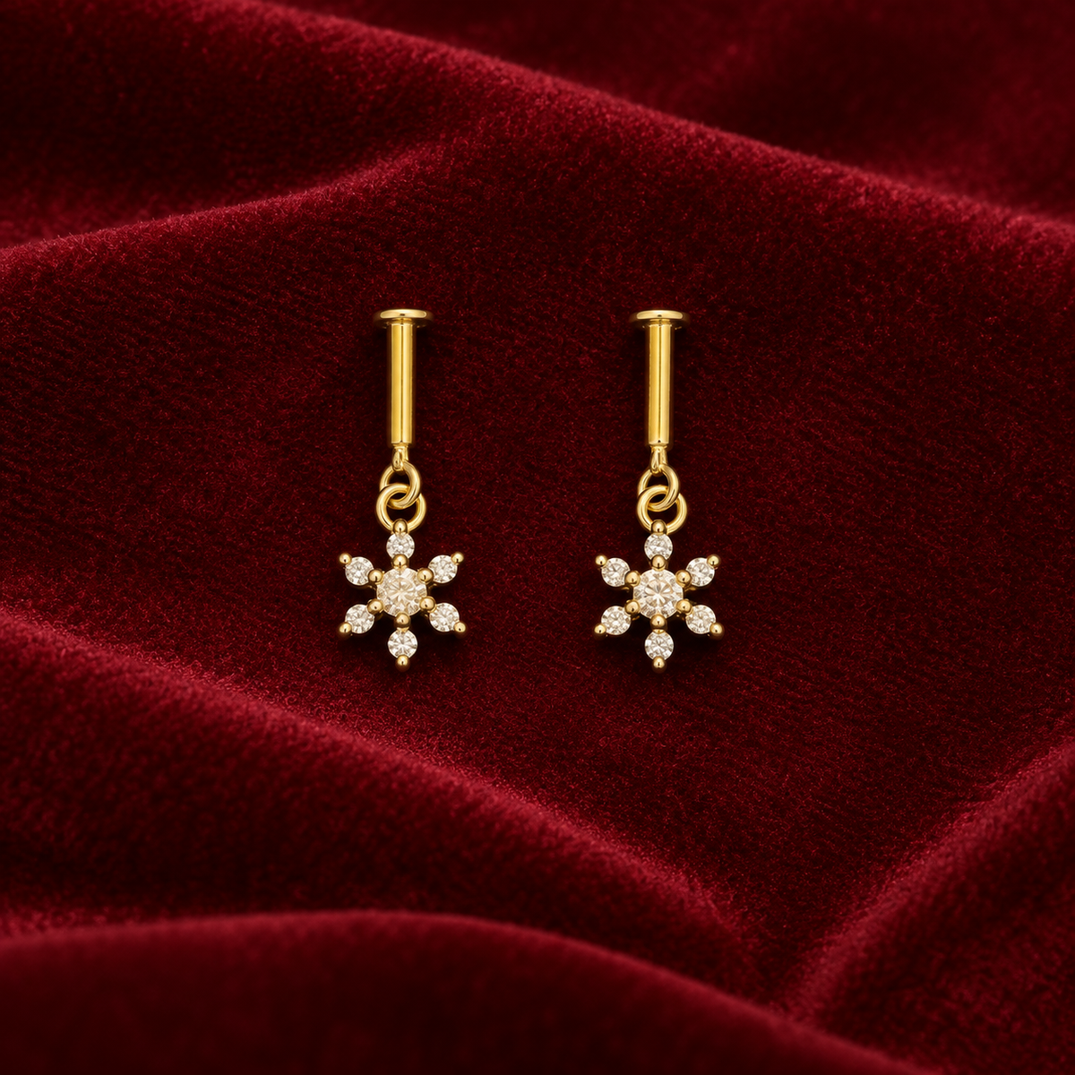 Crystal Drop Golden Bugadi