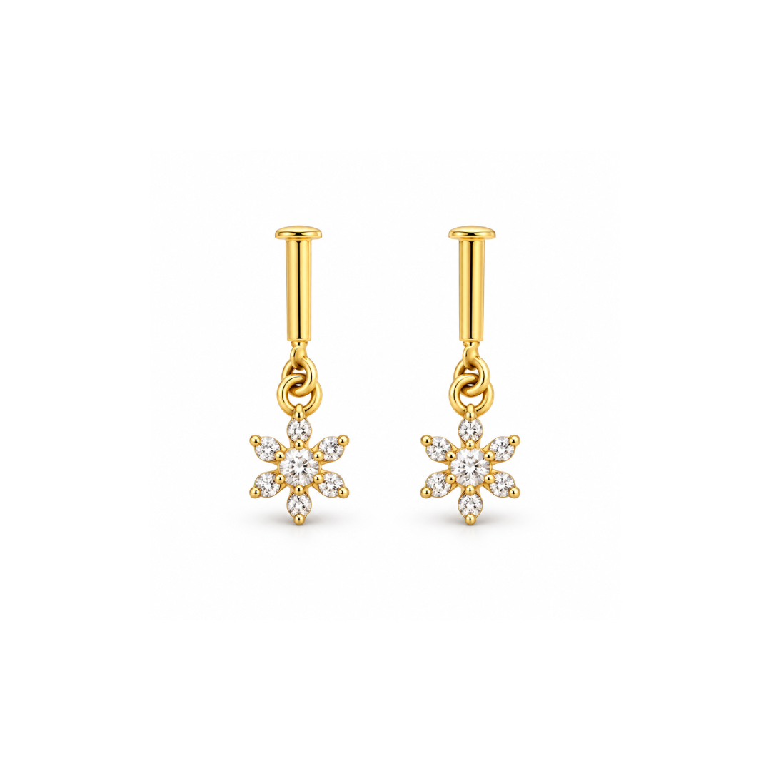 Crystal Drop Golden Bugadi