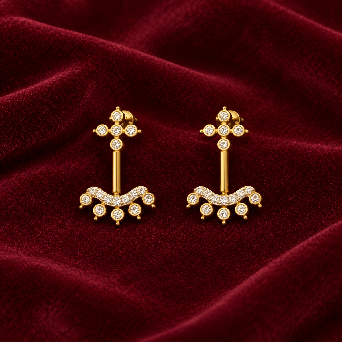 Crystal Crown Golden Bugadi