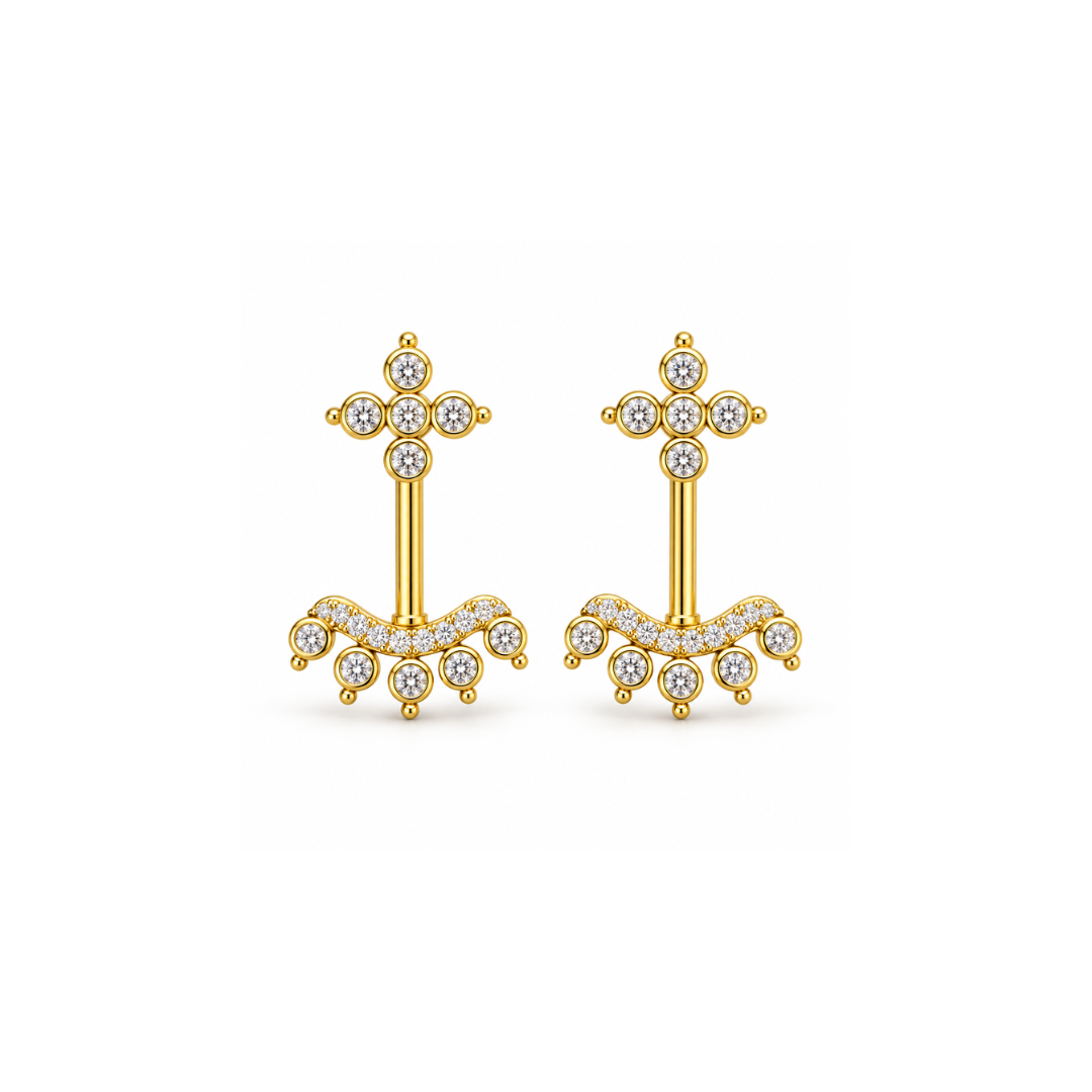 Crystal Crown Golden Bugadi
