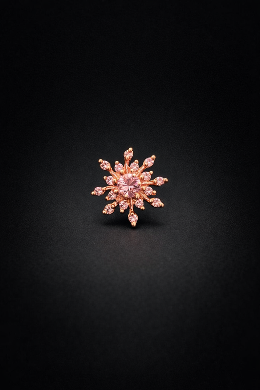 Radiance Star Silver Nosepin
