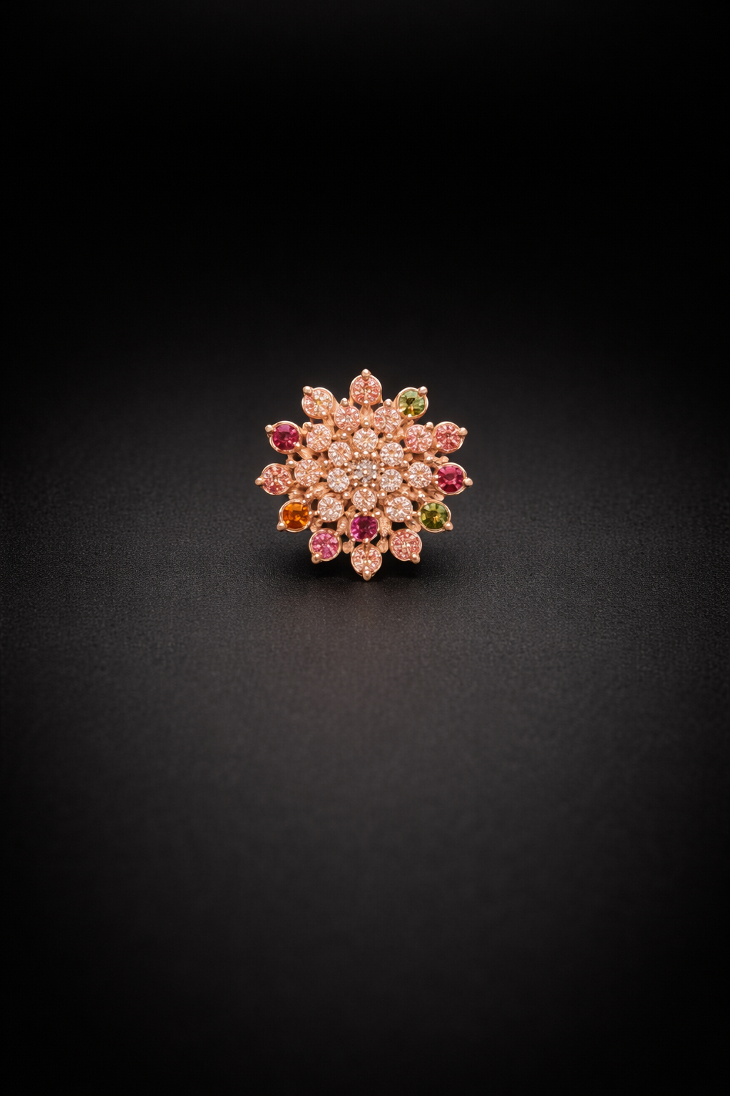 Celestial Bloom Silver Nosepin