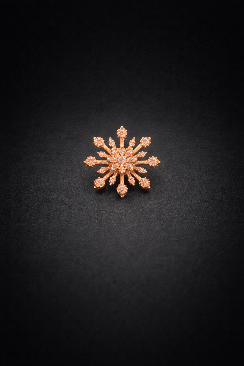Solar Flare Silver Nosepin