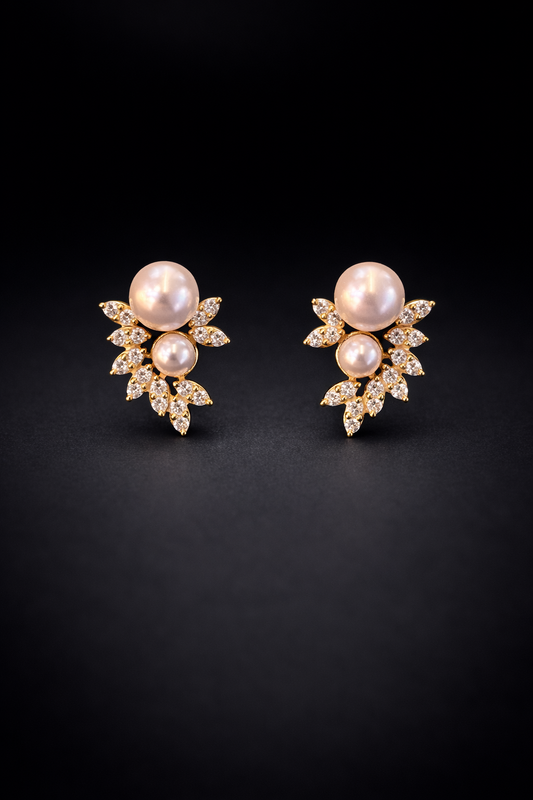 Bold Bluetooth Side Earrings