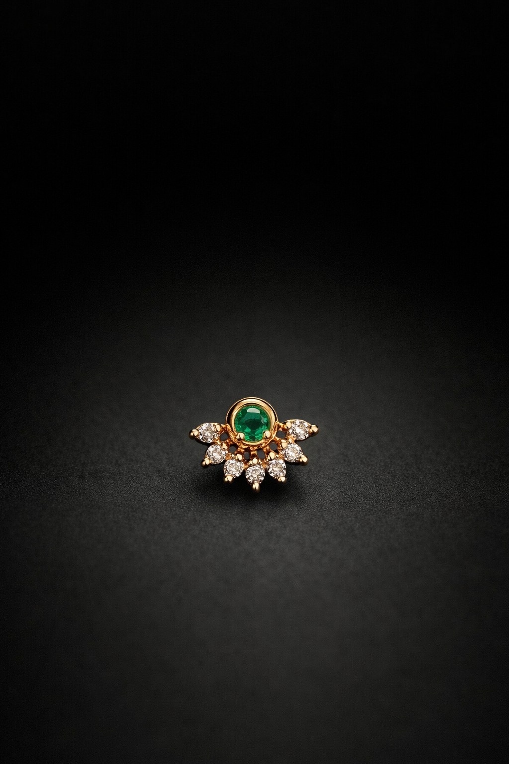 Minimal Tiny Silver Nose Stud