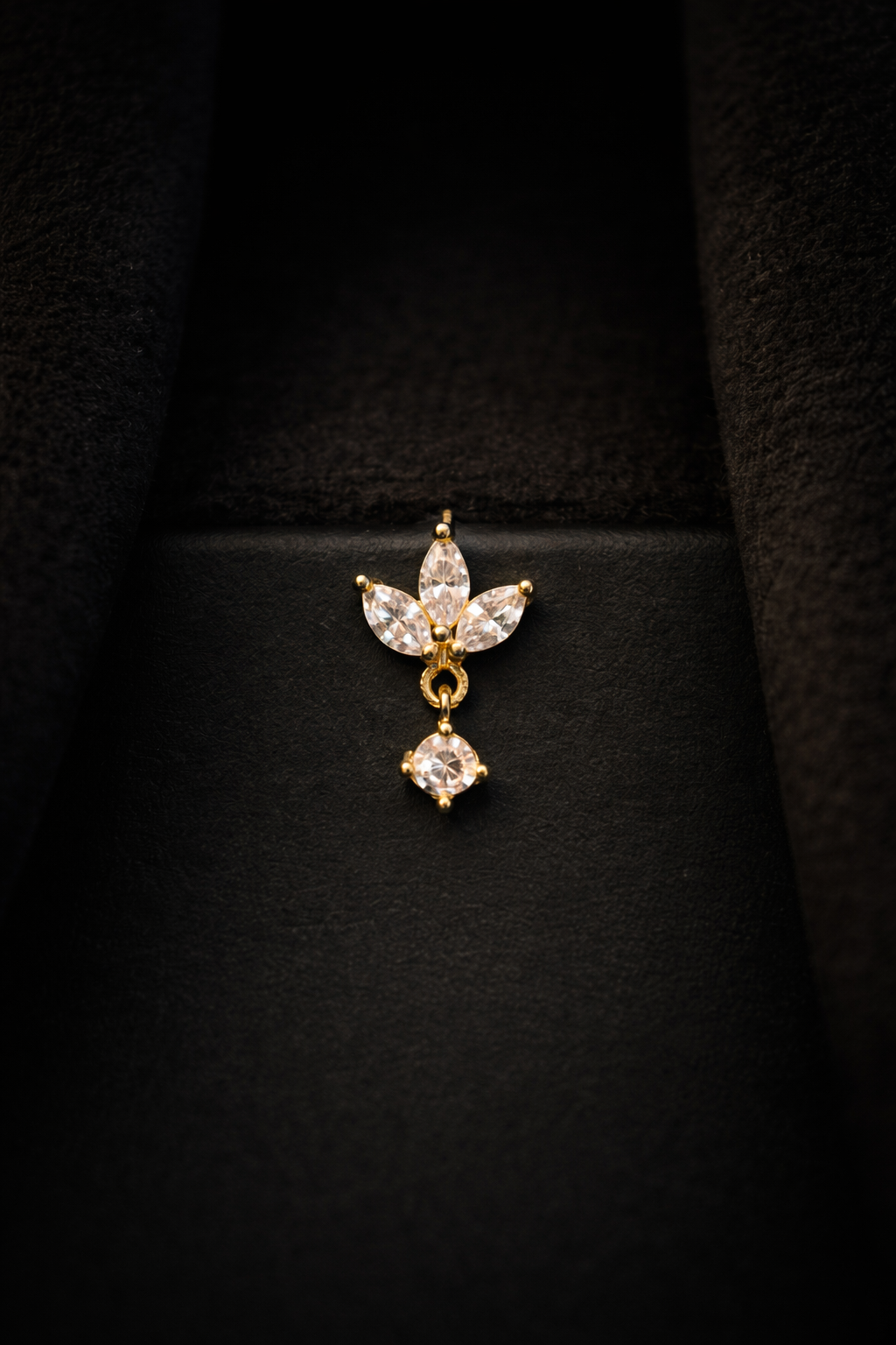 Minimal Silver Nose Stud