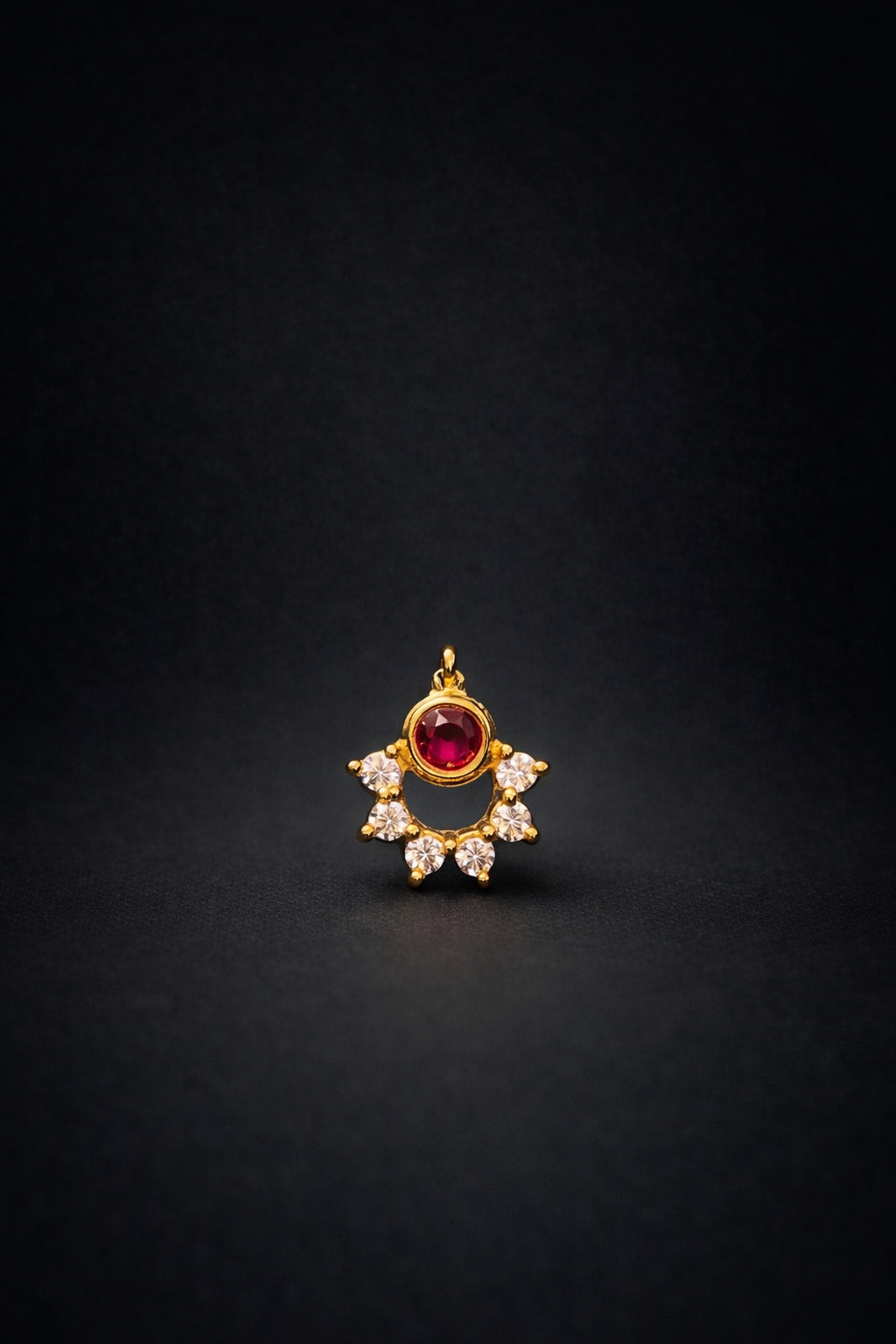 Handcrafted Big Silver Nose Ring