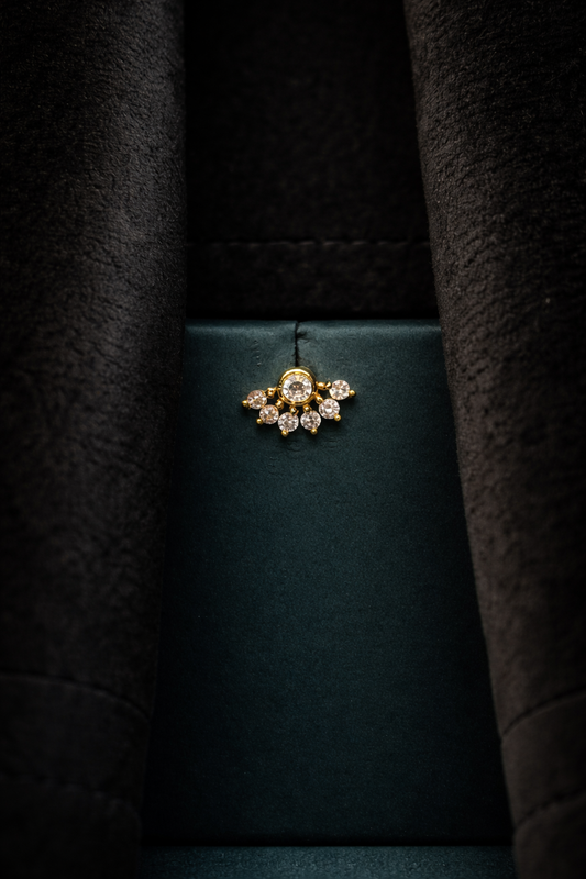 Everyday Small Silver Nose Pin