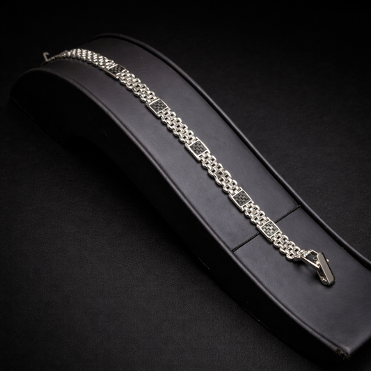 Luxury Sterling Silver Bracelet