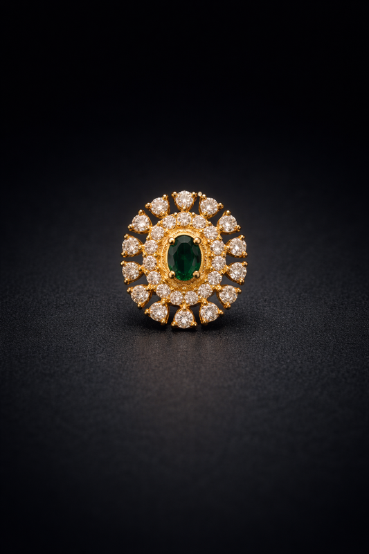 Shining Silver Nose Pin