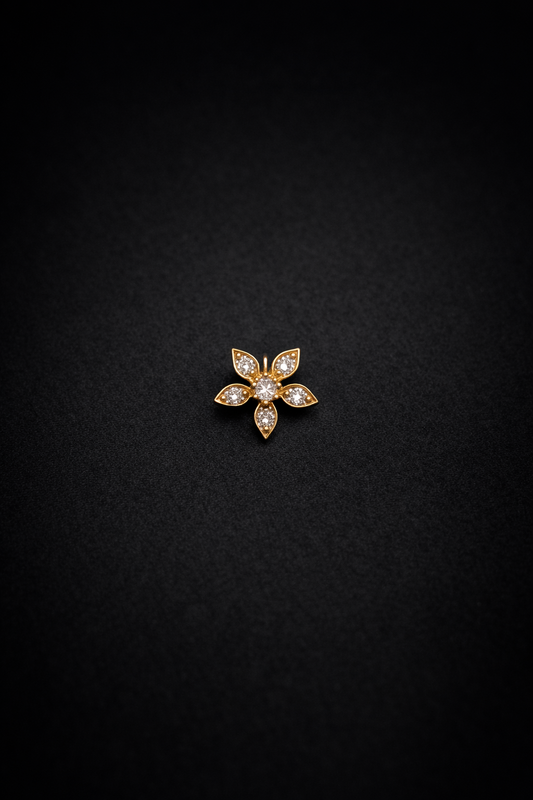 Petite Silver Nose Pin