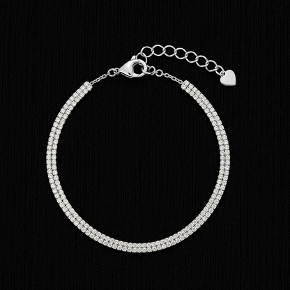 Eternal Shine 92.5 Sterling Silver Tennis Bracelet