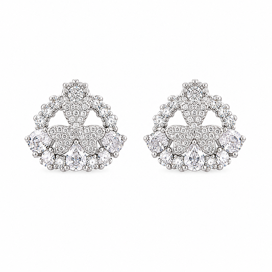 Butterfly Grace Silver Earrings