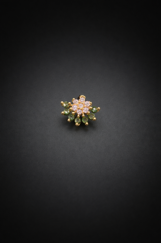 Verdant Silver Nosepin