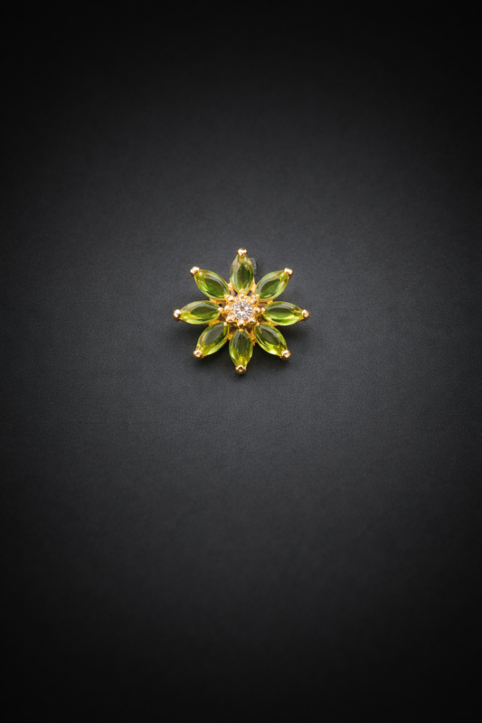 Star Bloom Silver Nosepin