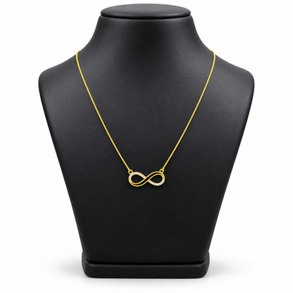 Infinity Diamond Pendant Necklace