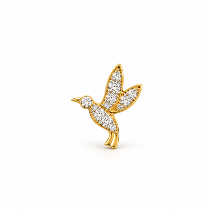 Gold Diamond Nosepin