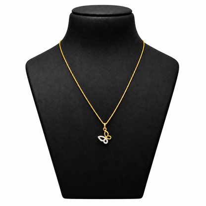 9Kay Gold Chain with pendant