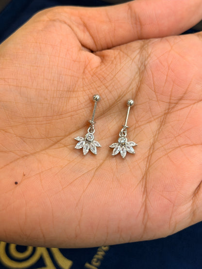 Celestial Bloom Sterling Silver Bugadi