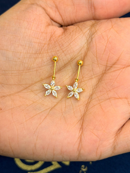 Golden Daisy Sterling Silver Bugadi