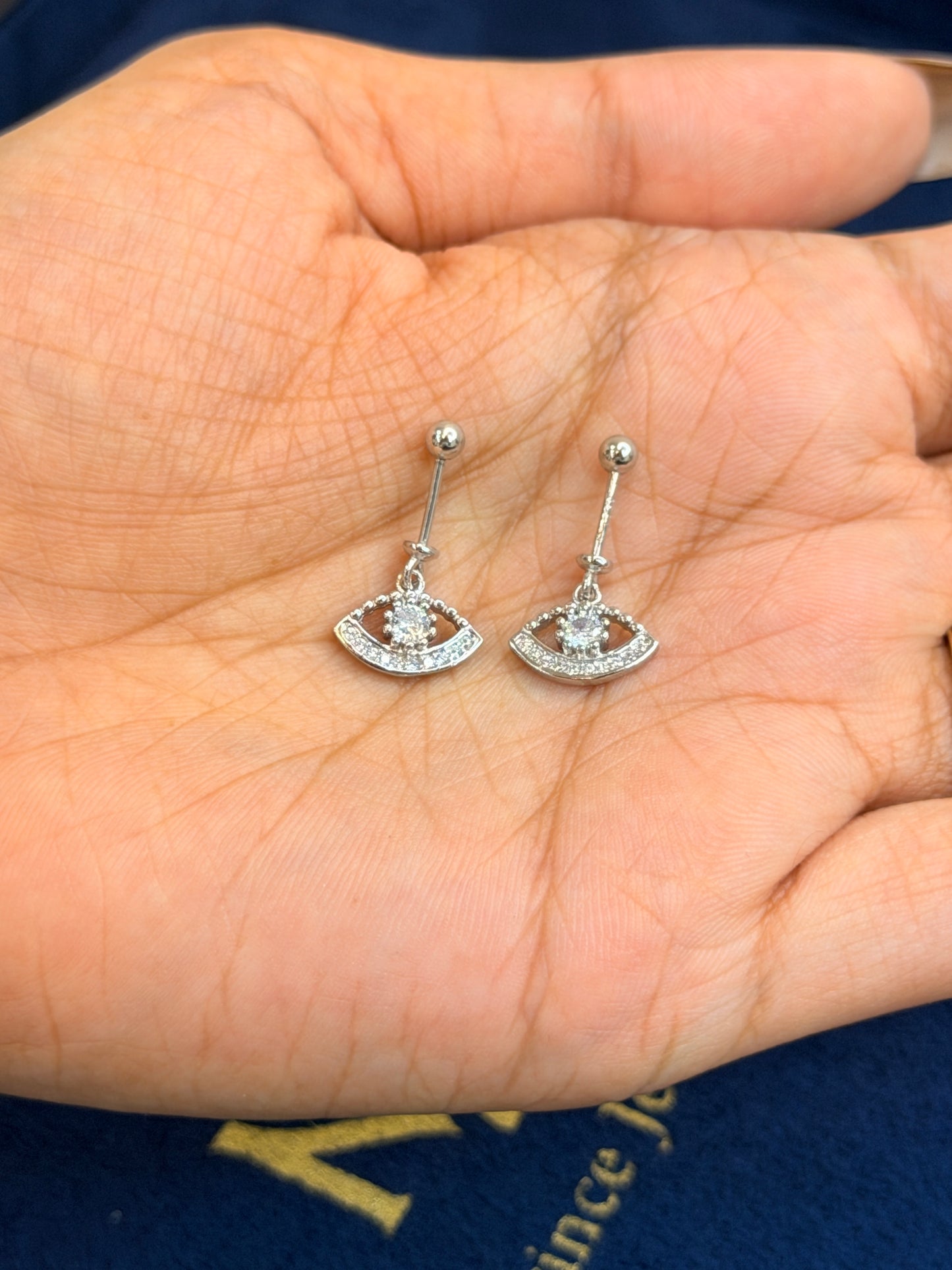 Evil Eye Spark Sterling Silver Bugadi