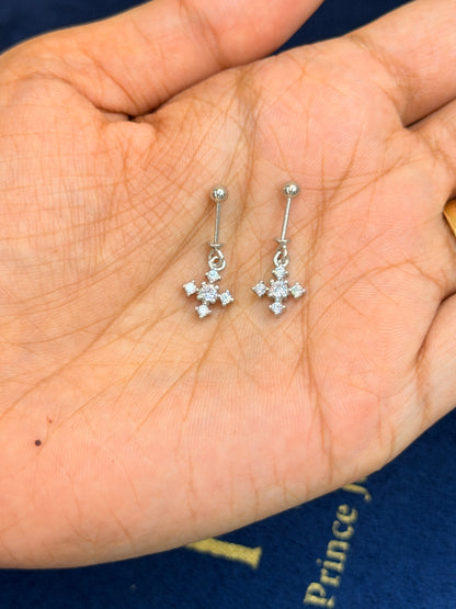 Floral Spark Sterling Silver Bugadi