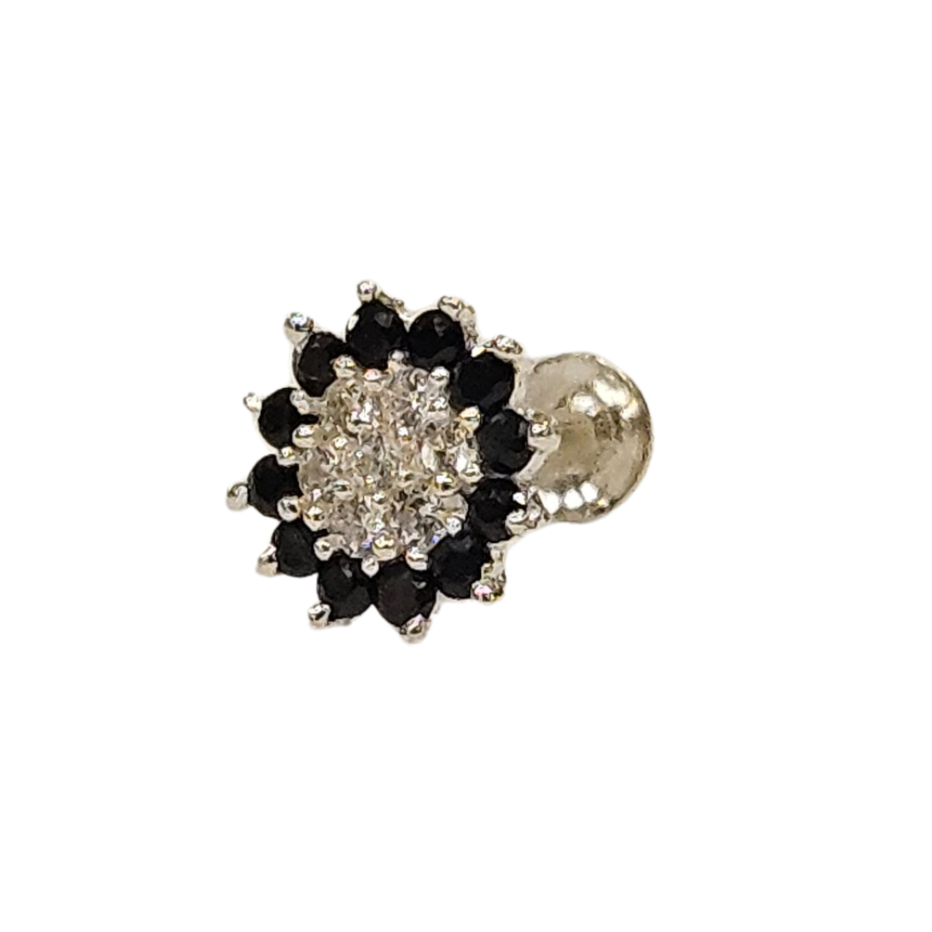 Classic Round Silver Nosepin