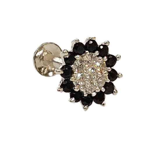 Classic Round Silver Nosepin